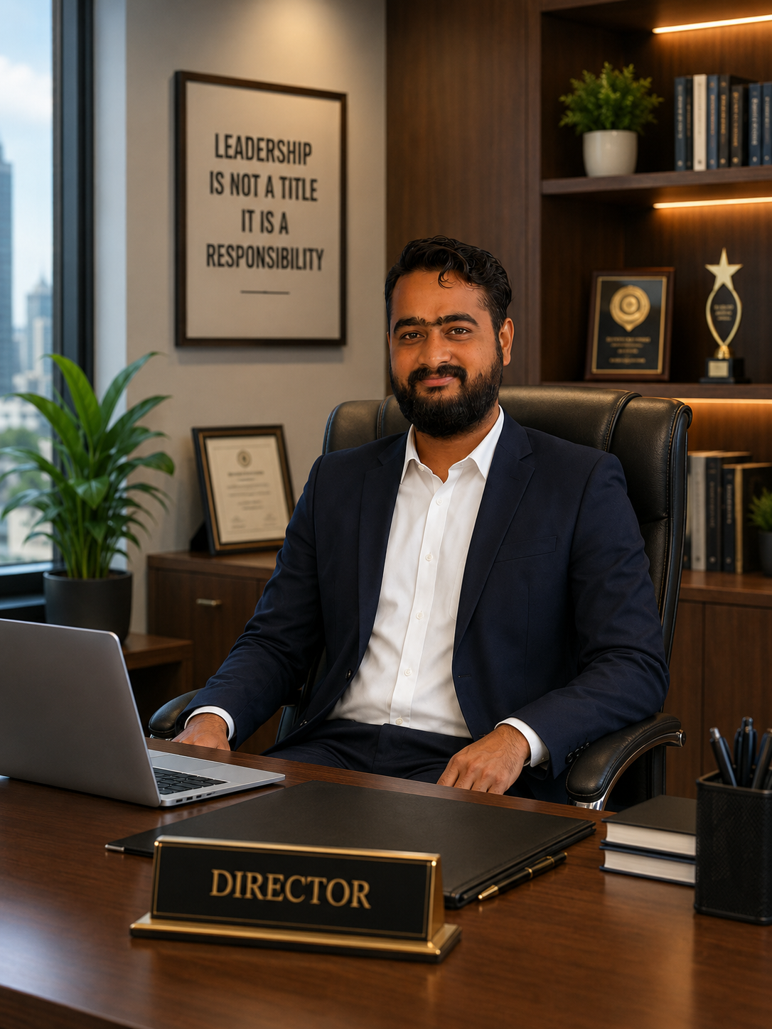 Vivek Kumar - Director of Mahaveera Galaxy Pvt. Ltd.