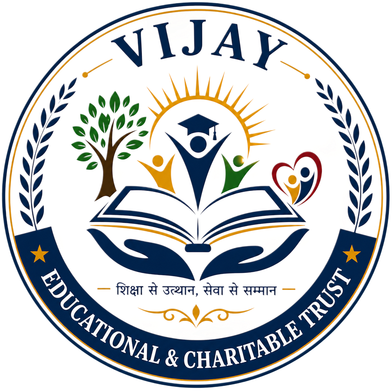 Vijay Educational Trust Logo